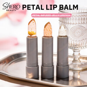 Non Fading Moisturizing Petals Flowers Lipstick Transparent Jelly Lipstick